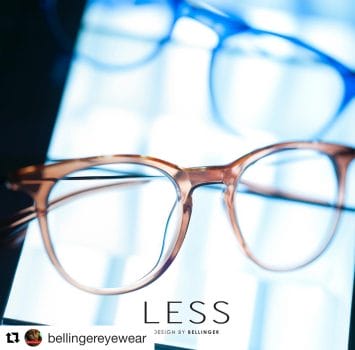 Canadian Debut of LESS eyewear by Bellinger House