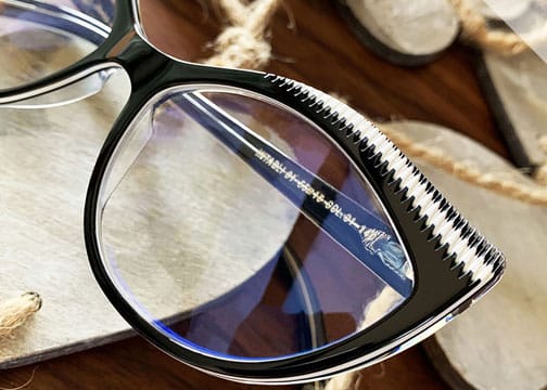 beautiful Italian eyeglass frame