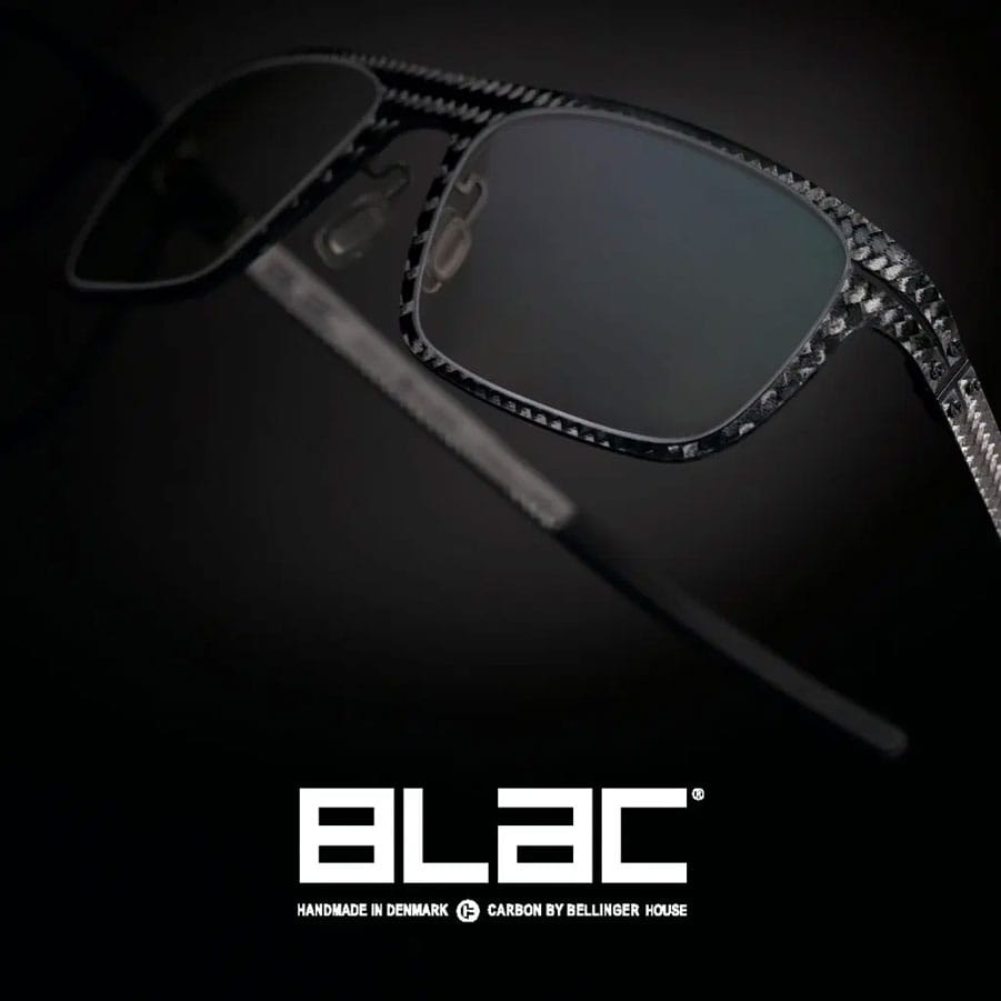 Carbon fiber prescription eyeglass frame by Blac