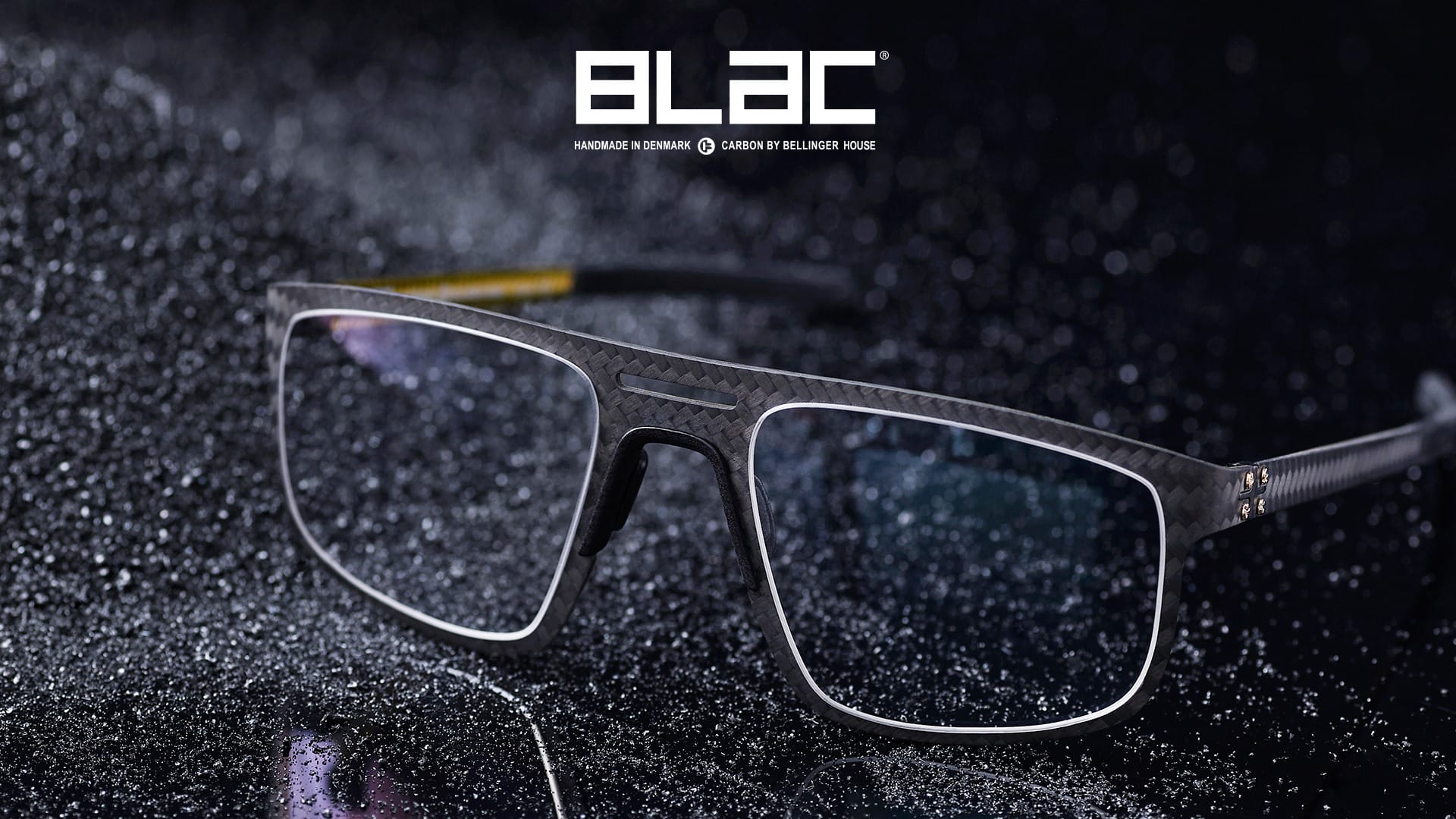 prescription eyeglass frame for men by Blac full carbon fiber