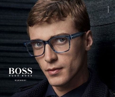 mens Hugo Boss prescription eyeglass