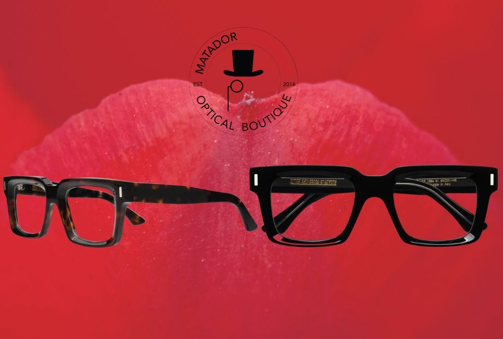 A picture with 2 Cutler and Gross 1386 in dark Turtle and Black