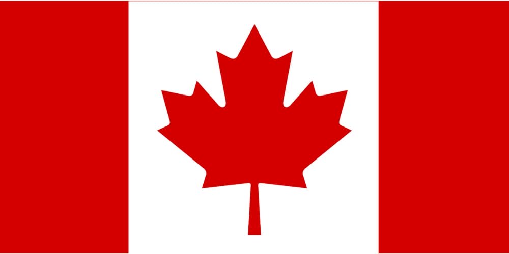 Canada flag Canadian flag